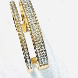 Gold and Silver Crystal Women's Bracelet